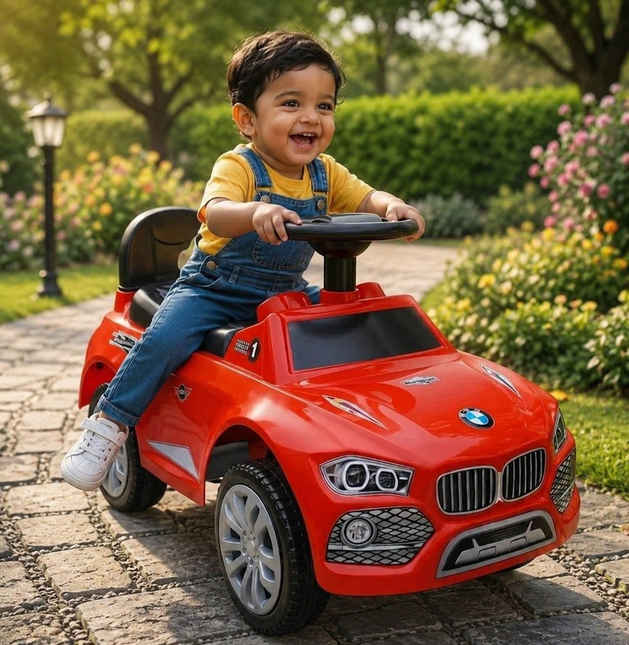 BMW Kids Ride On Push Car