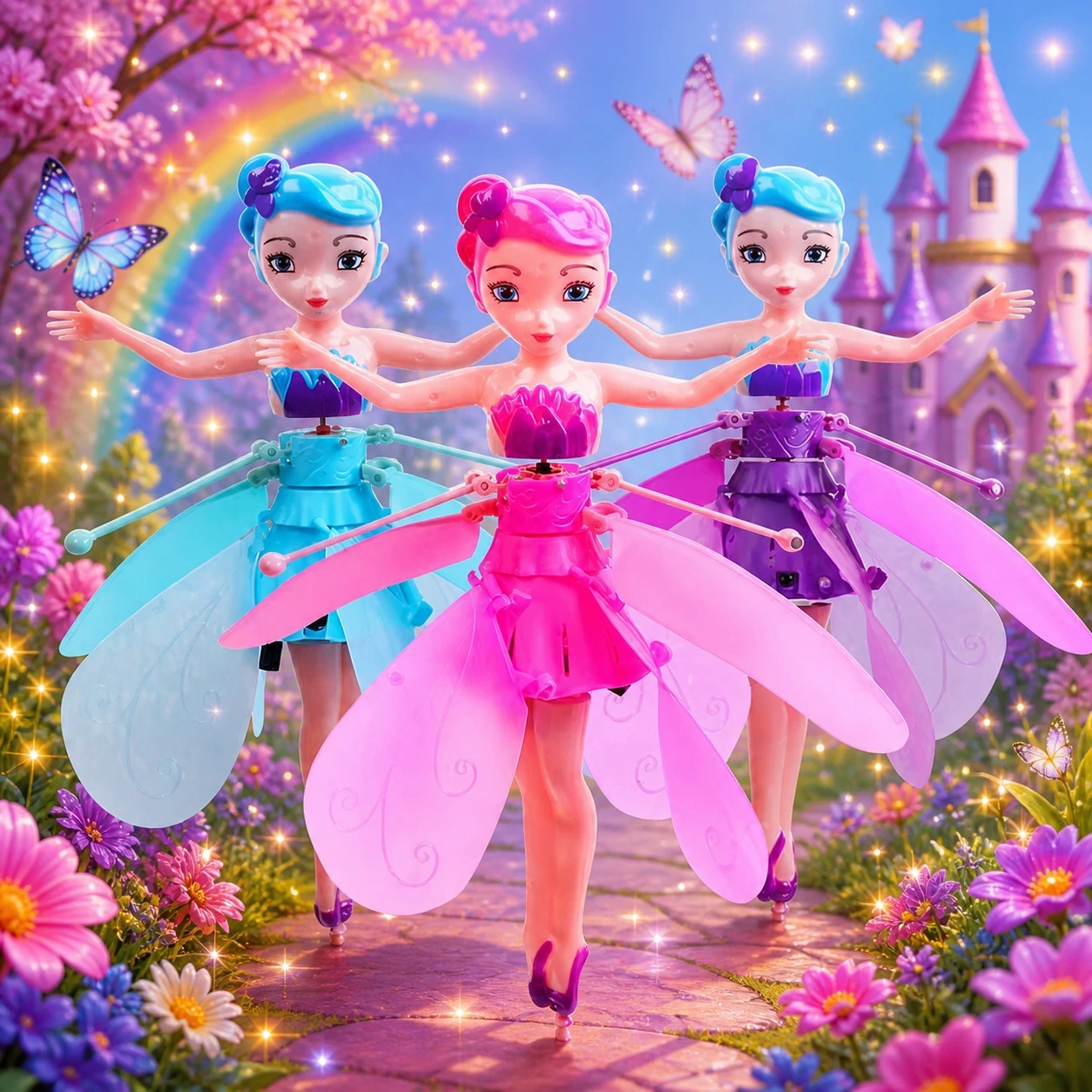 Flying Fairy Gesture Doll Rechargeable